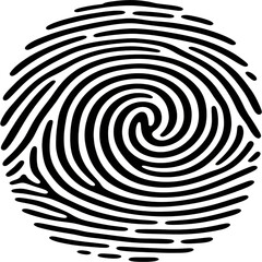 Obraz premium black and white swirl