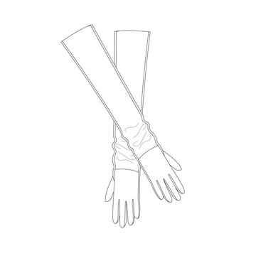 Elbow Length Gloves