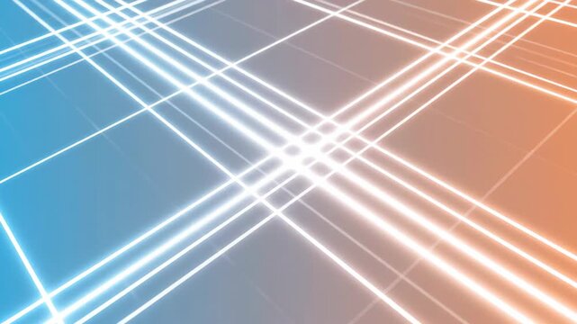 Abstract grid pattern with light lines and gradient background design