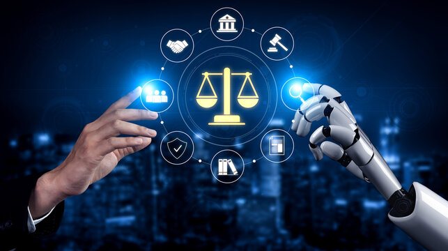 AI supports justice by automating legal research, analyzing case data, ensuring compliance, and enhancing fairness in governance and decision-making. Vouch