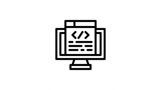 code animated icon