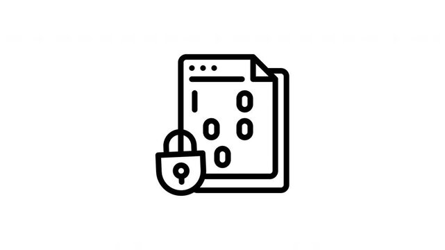encryption animated icon