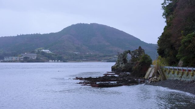 Medo-iwa Rock on Nishinoshima Oki Islands, Rural Shimane Japan