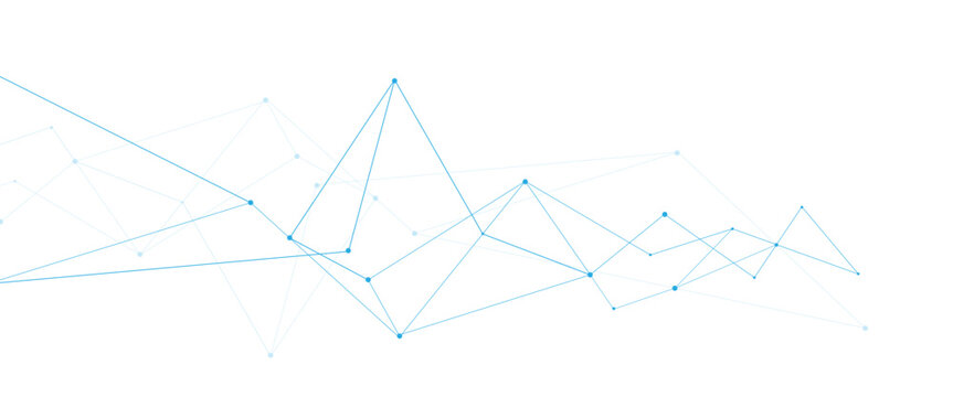 Vector digital futuristic technological with global connection with global  lines and dots abstract..