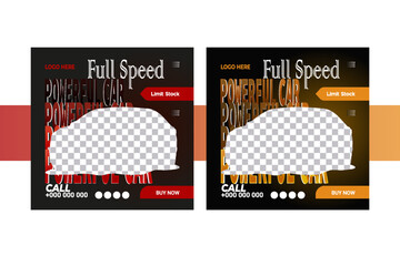 Car Social Media Post Design