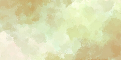 Obraz premium Sage and Mint Greens watercolor spots smooth soft color transition Colorful background.