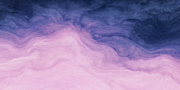 Abstract art pink purple pastel gradient paint background with liquid fluid grunge texture.