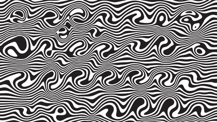 a black and white striped background