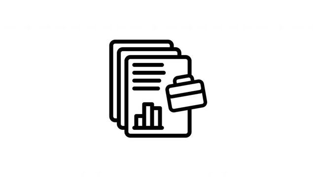 document animated icon