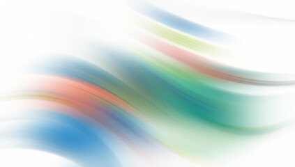 Fototapeta premium Dynamic abstract colorful wavy lines motion blur background