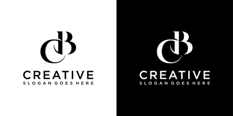 CB or BC initial letter logo design vector concept © Kurniawan
