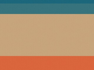 Obraz premium A calm abstract background of tan, blue and orange