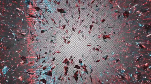 digital glitch data stream, binary code, corrupted information