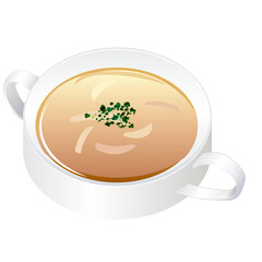 オニオンスープ