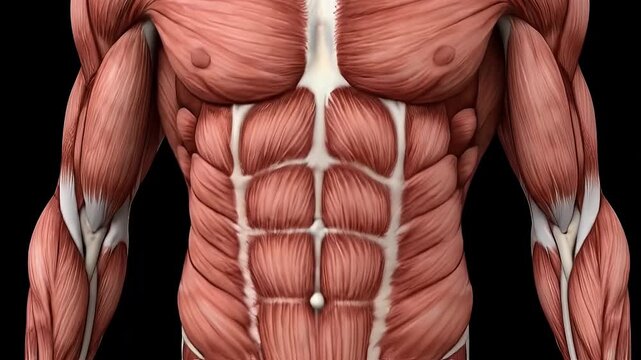 anatomy side view of human head muscles illustration