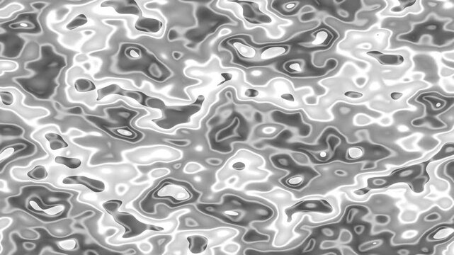 Abstract Gray Texture Motion Background Loop Minimalist Flowing Shapes
