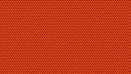 Orange Basketball Leather Texture Close Detail. Rubber Pebble Grain with Durable Sports Surface Look. Dynamic Athletic Background for Graphic Design.