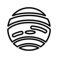 Neptune planet Icon © Shaharea