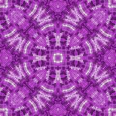 Lilac background with abstract pattern of numbers and shapes