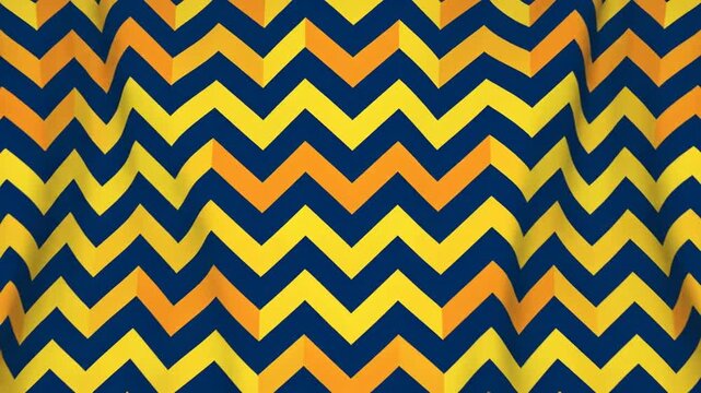 Abstract zigzag pattern in vibrant colors, perfect for backgrounds and design elements.