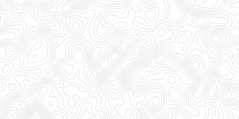 Minimal topography map area vector topo paper lines. Topographic contour lines grid map pattern design. Geographic mountain relief. Contour maps. Topo contour paper map design. © MdLothfor