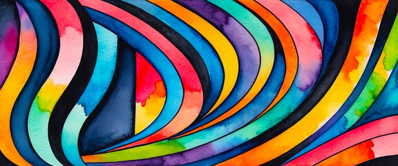 Bright multicolored background, abstract colorful pattern