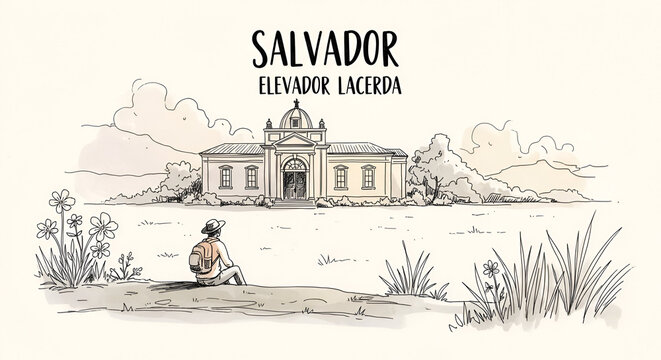 Salvador Elevador Lacerda A Historic Landmark Overlooking the Bay of All Saints