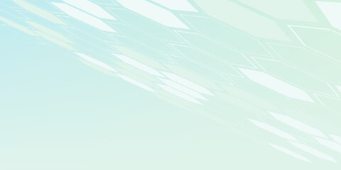 abstract blue and white hexagon background. futuristic digital hi technology banner. healthcare background. vector. © Aiksatas