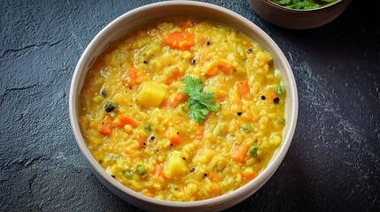 Indian vegetable khichdi