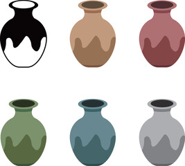壺　アイコン　セット