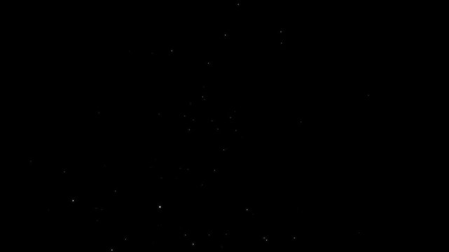 埃や塵が舞うアニメーション（ループ）（透過）	（動き早め）