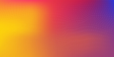 Abstract gradient red yellow and blue soft colorful background. Modern horizontal design for mobile app.