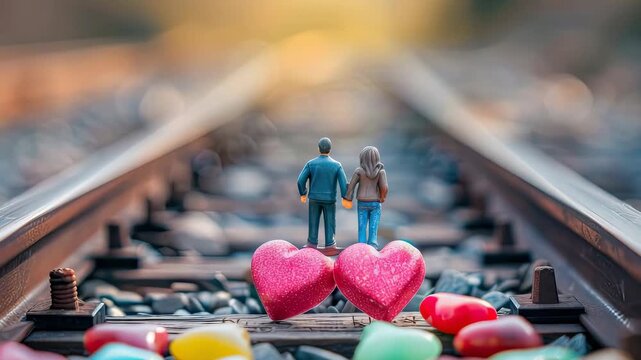 The concept of St. Valentin's Day. Selective focus