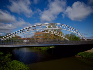 Obraz premium River Tone Bridge in Taunton, Somerset