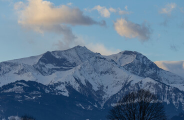 Gebierge, pinzgau, winter, imbachhorn, salzburg