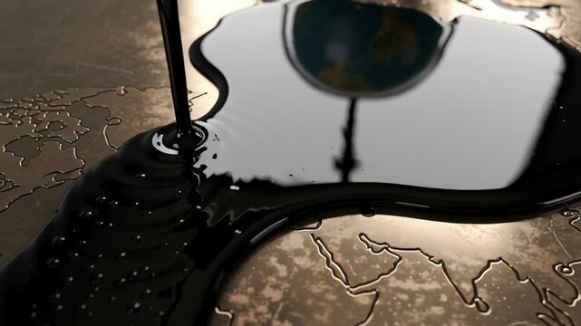 Crude oil production consumption global energy demand impacting economy industry market with digital technology future trends and influencing oil industry growth