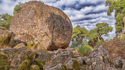 Protected Landscape Monte Valcorchero y Sierra del Gordo, UICN, Plasencia, C&aacute;ceres, Extremadura, Spain, Europe