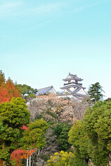 高知城天守の風景　高知県高知市