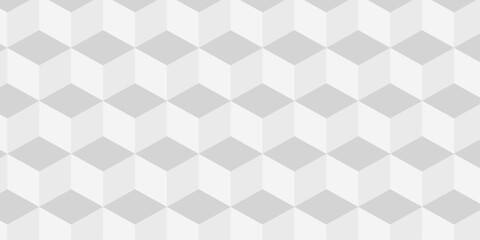 Cubic pattern and seamless cube grid hexagon technology background. Geometric pattern illustration mosaic, square and triangle wallpaper.