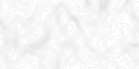 Contour abstract map relief land outline. Topographic map patterns. White wave paper curved reliefs abstract background. Background of the topography map. Abstract pattern with lines. © armans