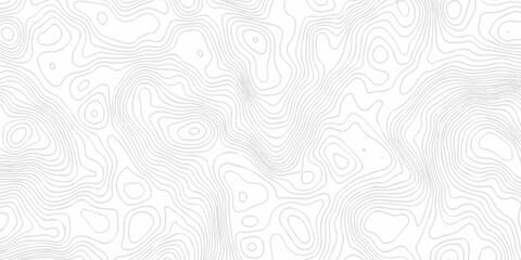 Contour abstract map relief land outline. Topographic map patterns. White wave paper curved reliefs abstract background. Background of the topography map. Abstract pattern with lines. © armans