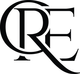 Letter CRE clothing logo