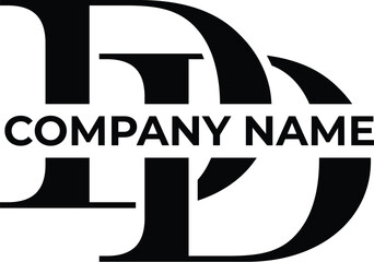 Letter DD clothing logo design