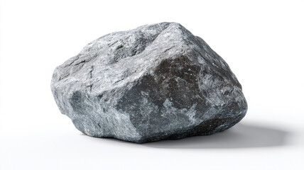 Obraz premium stone isolated on white background.