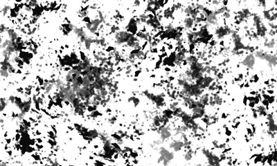Obraz premium the black ink splashes