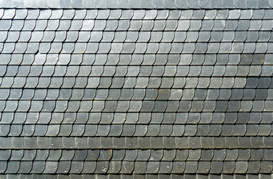 Traditional Fish-Scale Slate Facade in Historic Lennep Remscheid Germany representing Bergisch Architecture