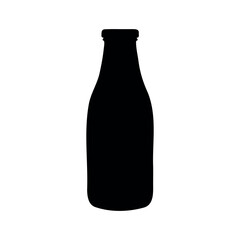Fototapeta premium Gravestone silhouette vector flat illustration design.