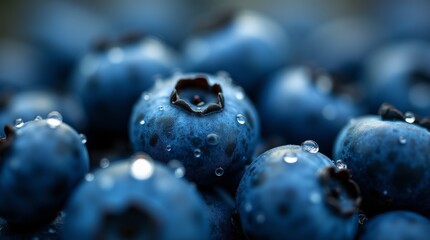 blueberries on the ground