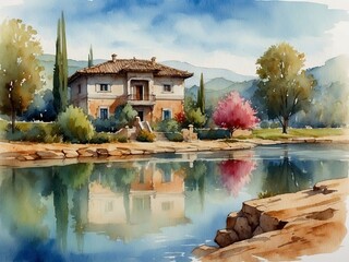 autumn in the city park