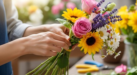 Floral Artist at Work